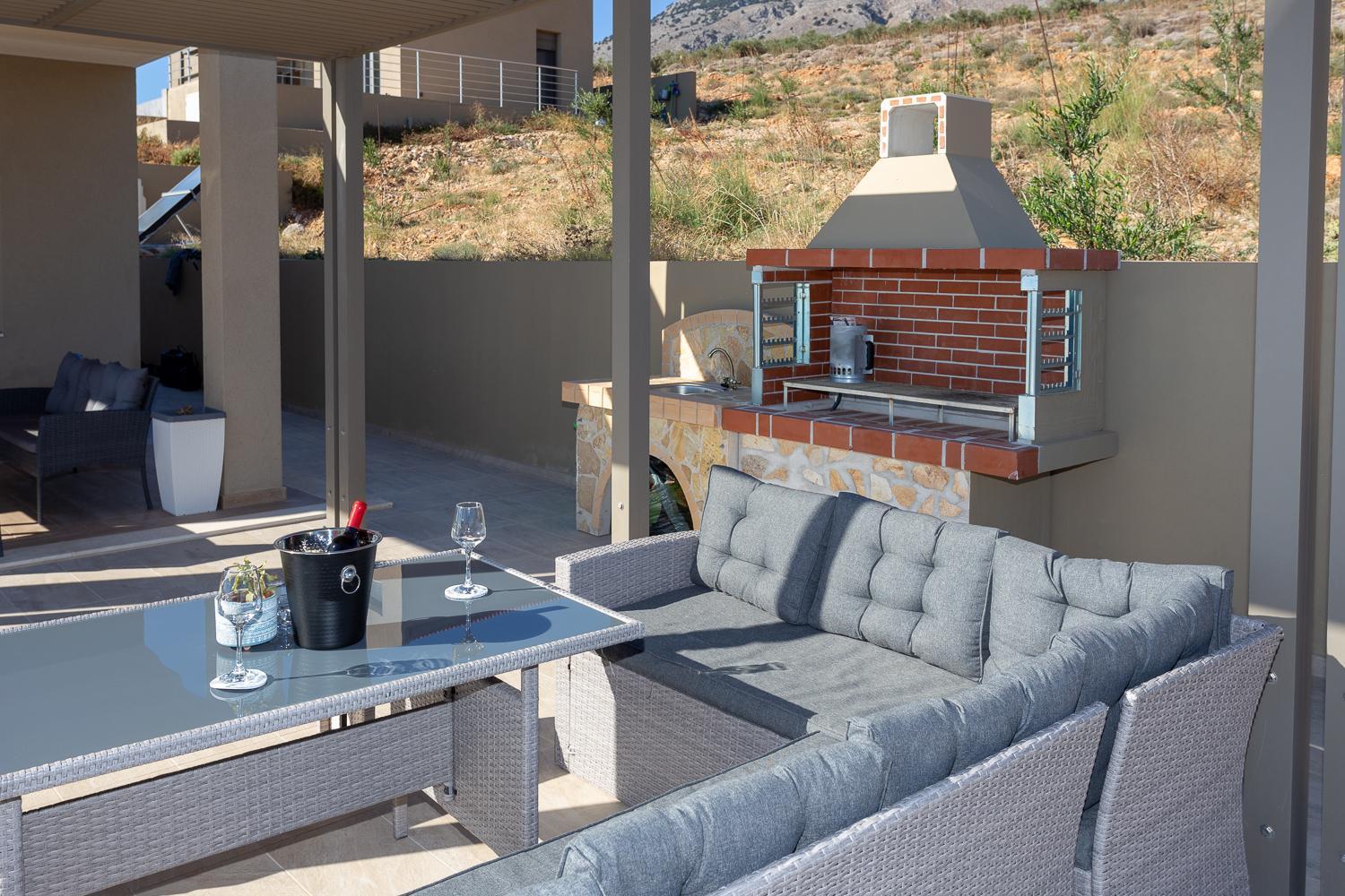 Olive And Aloe Villas Nomikiana Ngoại thất bức ảnh