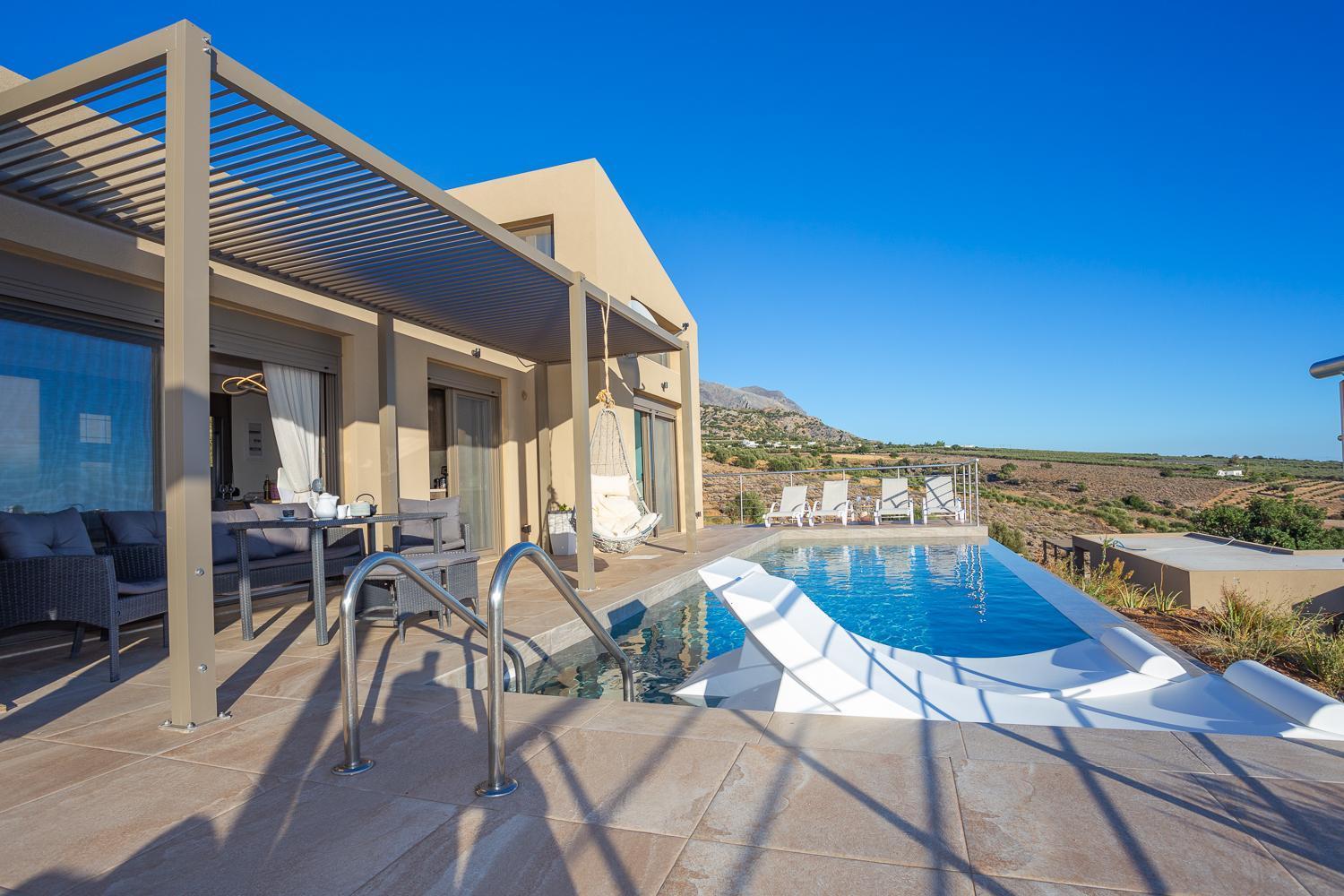 Olive And Aloe Villas Nomikiana Ngoại thất bức ảnh