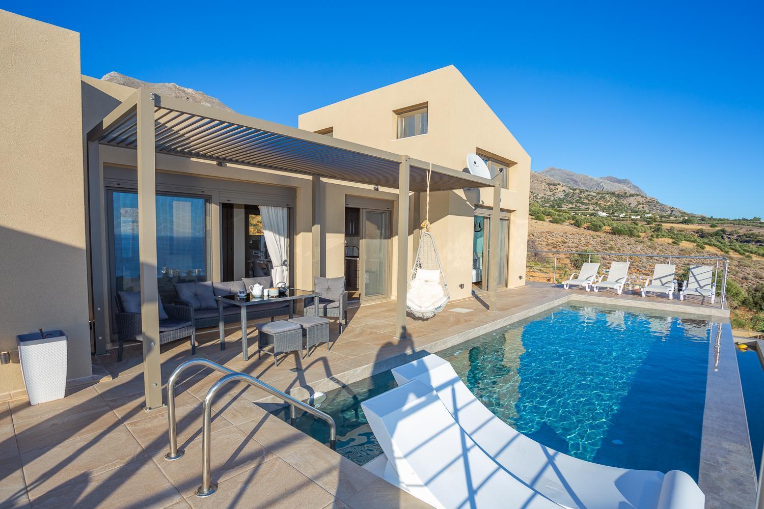 Olive And Aloe Villas Nomikiana Ngoại thất bức ảnh